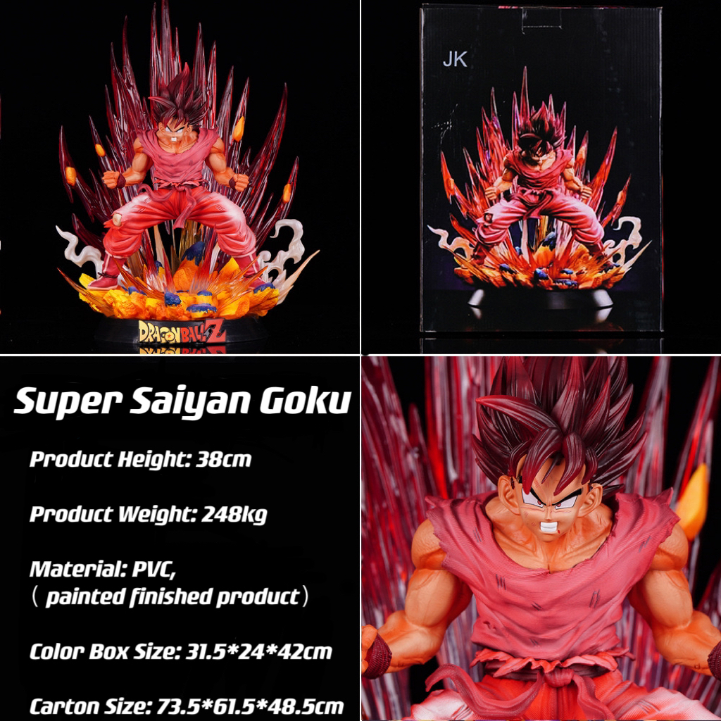 Dragon Ball Z Super Saiyan Goku Figurines - Image 2